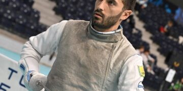 Giorgio Avola in Coppa del Mondo a Parigi