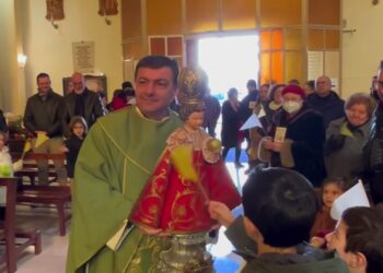 Al Santuario della Madonna del Carmine di Ragusa l’annuale festa in onore del Gesù Bambino di Praga