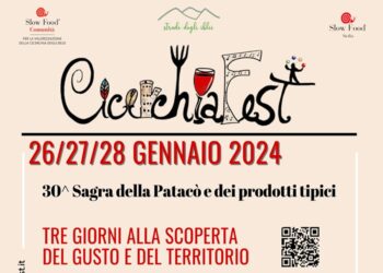 Ritorna il CICERCHIAFEST: tre giorni alla riscoperta del gusto e della tradizione