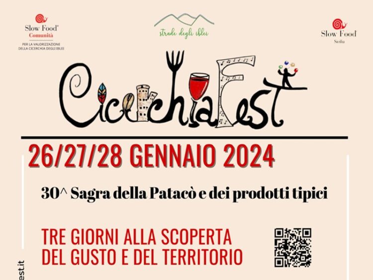 Ritorna il CICERCHIAFEST: tre giorni alla riscoperta del gusto e della tradizione