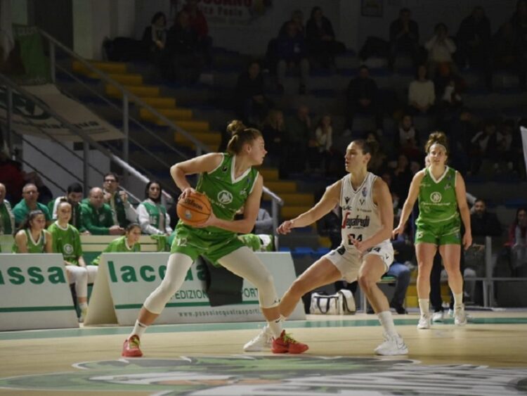 La Passalacqua resiste per 25 minuti, poi si arrende alla Virtus Bologna