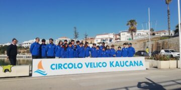 Prima regata zonale classe ILCA del 2024 organizzata dal CVK al Porto d Marina