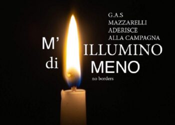 Gas Mazzarelli partecipa alla campagna “M’illumino di  meno” e suggerisce una cena a lume di candela