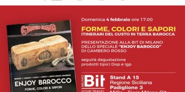 Alla BIT di Milano si racconta il fascino di “Enjoy Barocco” con l’allegato del Gambero Rosso