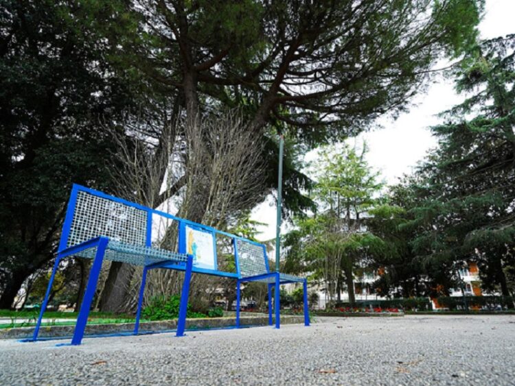 Inaugurata presso la Villa Santa Domenica una “Panchina per tutti”