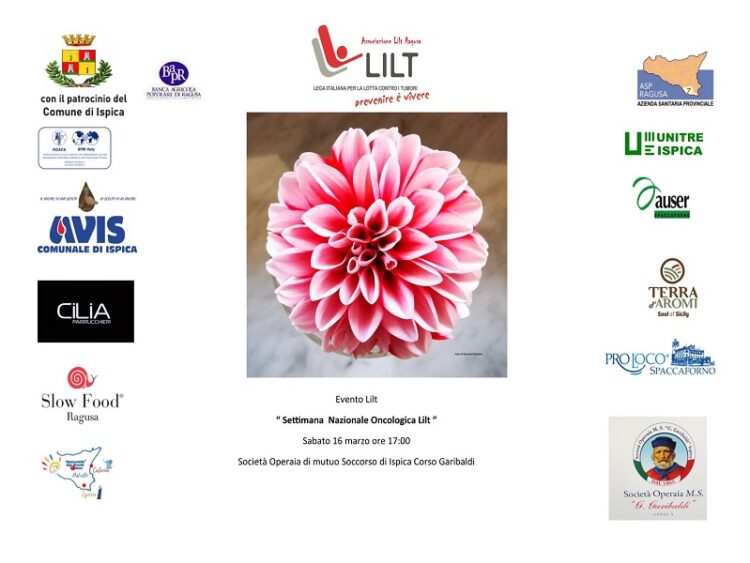 Due gli eventi promossi dalla LILT Ragusa in occasione della Settimana Nazionale per la Prevenzione Oncologica LILT