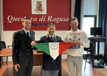 Salvatore Caruso, in pensione dopo quaranta anni di servizio nella Polizia di Stato