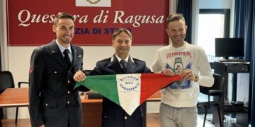 Salvatore Caruso, in pensione dopo quaranta anni di servizio nella Polizia di Stato