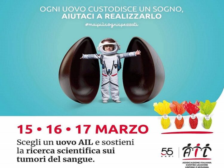 “Dentro un Uovo di Pasqua AIL c’è molto di più di una semplice sorpresa”