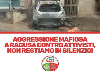 Sinistra Italiana, dal livello provinciale a quello nazionale, sdegno contro l’atto intimidatorio di Ispica