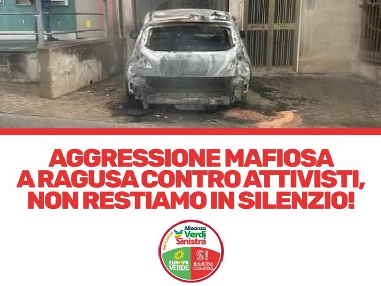Sinistra Italiana, dal livello provinciale a quello nazionale, sdegno contro l’atto intimidatorio di Ispica