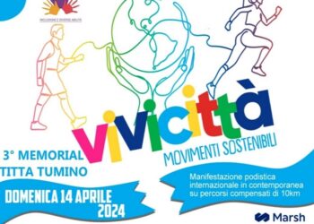 Vivicittà il 14 aprile: Ragusa ancora coinvolta