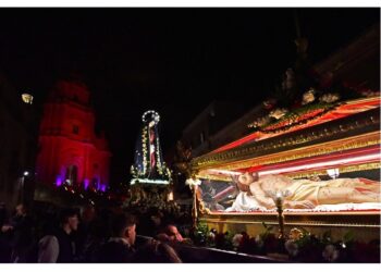 Molto partecipata la processione del Venerdì Santo a Ibla