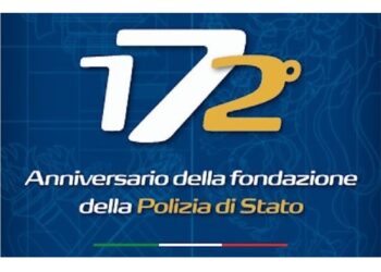 Celebrazione del 172° anniversario della fondazione della Polizia di Stato