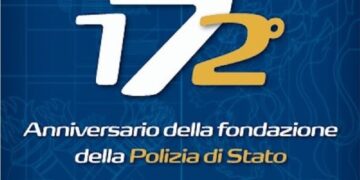Celebrazione del 172° anniversario della fondazione della Polizia di Stato