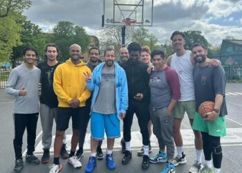 Il ragusano che gioca a basket con Adam Sandler, il famoso attore americano