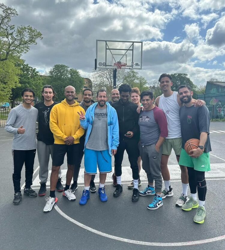 Il ragusano che gioca a basket con Adam Sandler, il famoso attore americano