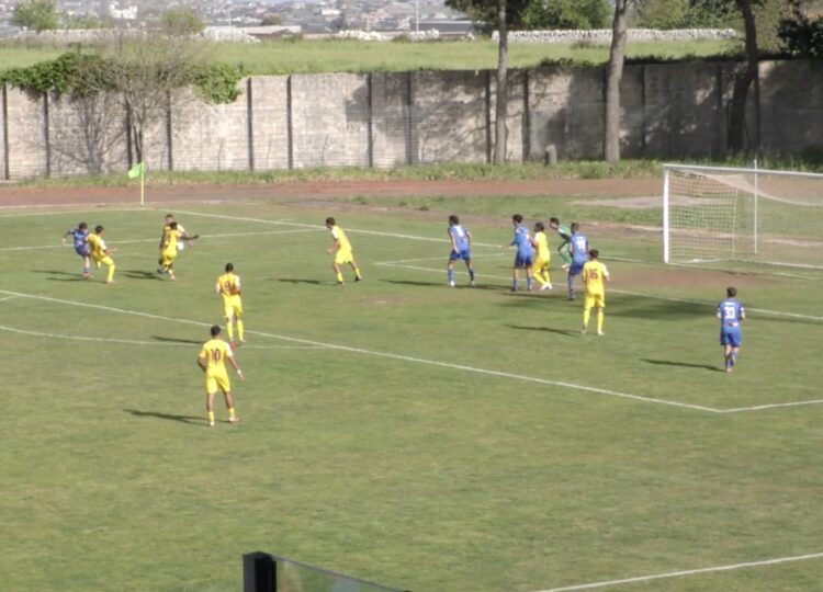 Il Ragusa calcio batte la Gioiese e si proietta in zona play off
