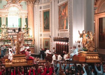 Concluso l’Ottavario di Pasqua In Basilica a Comiso