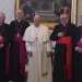 Il vescovo della diocesi di Ragusa, mons. La Placa, questa mattina da papa Francesco