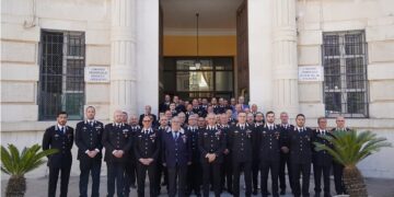 Visita del Generale di Divisione Giuseppe SPINA, Comandante della Legione Carabinieri “Sicilia”, al Comando Provinciale di Ragusa