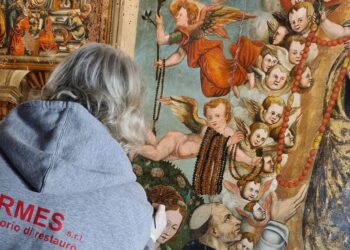 Il restauro della pala rinascimentale nella Chiesa di San Domenico a Modica