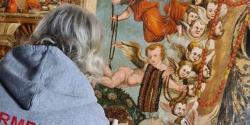 Il restauro della pala rinascimentale nella Chiesa di San Domenico a Modica