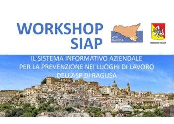L’ASP di Ragusa presenta il Sistema Informativo Aziendale per la Prevenzione nei luoghi di lavoro