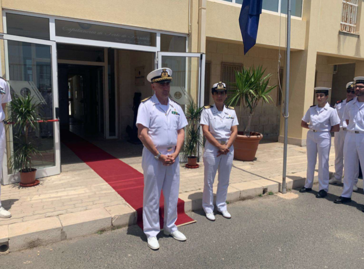 Pozzallo, il contrammiraglio Ranieri in visita alla capitaneria di porto