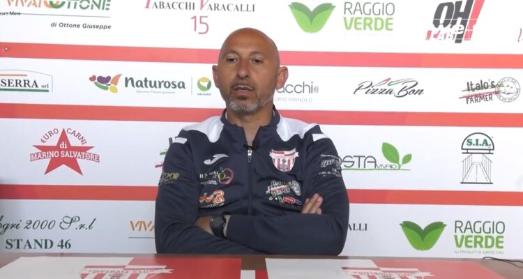 Vittoria calcio, mister Rufini riconfermato alla guida tecnica