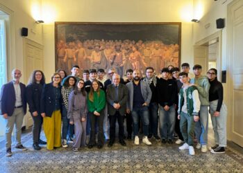 Vittoria, gli studenti dello scientifico Mazzini ricevuti a palazzo Iacono