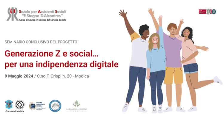 Modica, giovedì il seminario conclusivo del progetto di ricerca-azione “Generazione Z e social per un’indipendenza digitale”