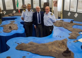 Modica, il generale Frigerio in visita al museo del cioccolato