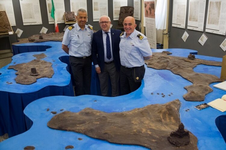 Modica, il generale Frigerio in visita al museo del cioccolato