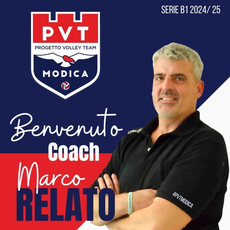 Pvt Modica, Relato è il nuovo allenatore in B1