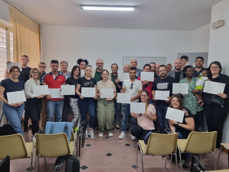 Corso Sab, superati gli esami finali