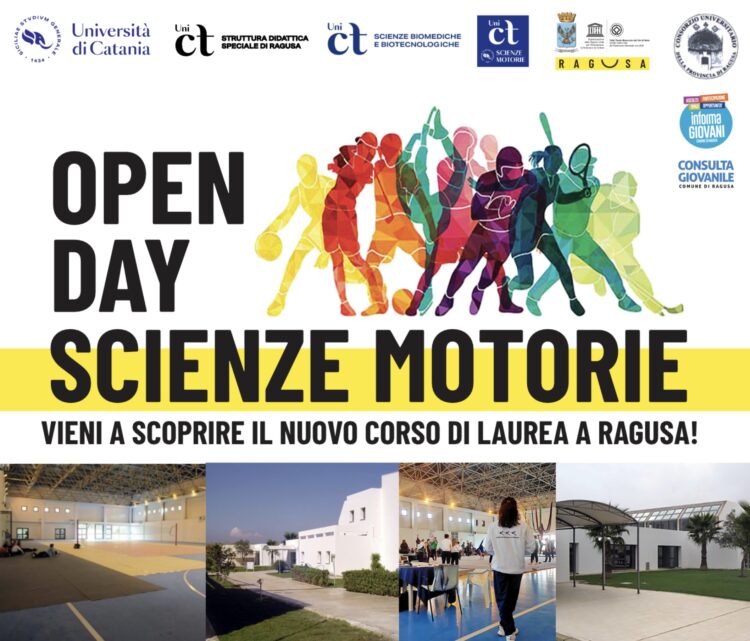 Ragusa, il 22 giugno open day per il nuovo corso di laurea in Scienze motorie