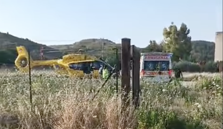 Giarratana, il ferito di 74 anni ricoverato al Cannizzaro di Catania dopo un volo di cinque metri