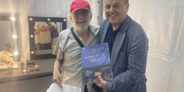 Scicli, il sindaco Marino ospite a Pompei dell’artista di fama mondiale Emilio Isgrò