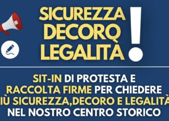 Mancata sicurezza in centro storico a Ragusa, FdI promuove un sit-in e una raccolta firme