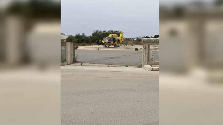 Precipita dal tetto del mercato del Fiore a Scicli, operaio in condizioni critiche trasportato in elisoccorso a Catania