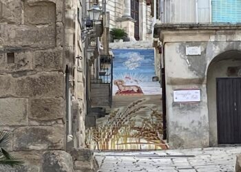 Chiaramonte, inaugurata la scalinata artistica in onore di San Giovanni