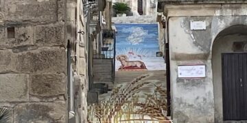 Chiaramonte, inaugurata la scalinata artistica in onore di San Giovanni