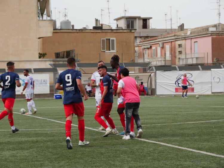 Il Modica calcio s’illude, il Pompei la ribalta nella ripresa