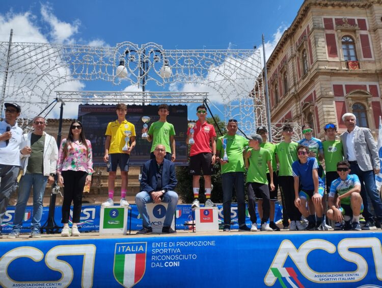 Ciclismo, la Naturosa Ragusa in prima linea a Grammichele