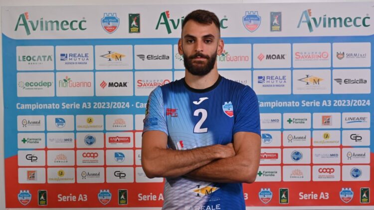 Volley Modica, confermato il centrale Andrea Raso