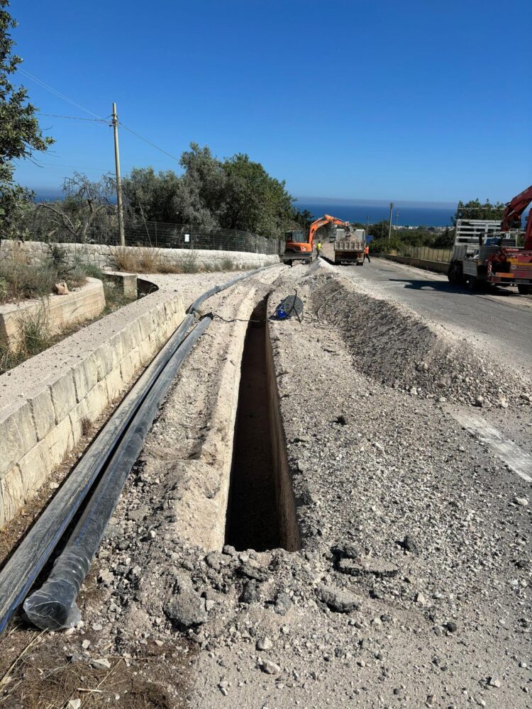 Sampieri, si rafforza il sistema idrico