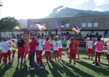 Il Modica calcio passa in trasferta con un colpo di testa di Palmisano