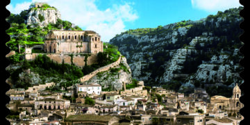 La città di Scicli diventa un francobollo