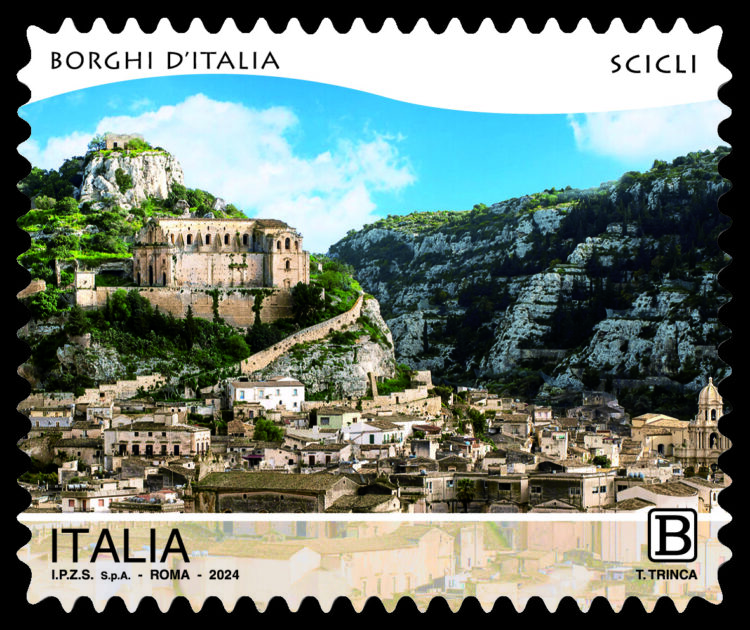 La città di Scicli diventa un francobollo